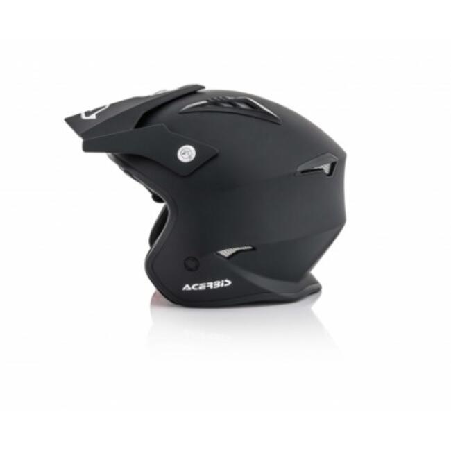 Caschi Jet Nero Acerbis